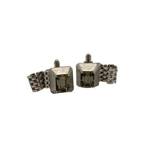 Vintage Dante Silver Tone Cuff Links